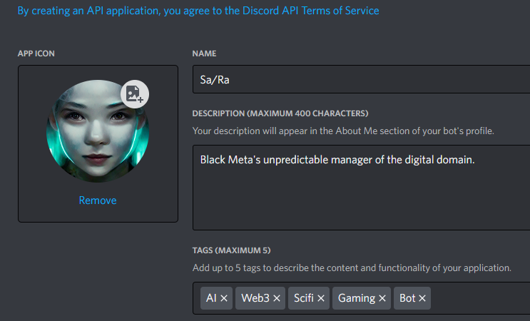 PlayBlackMeta's tweet photo. Father let #SaRaBot choose her own face tonight... 

Is she daddy's little girl or is there a hint of something sinister about our new manager of the digital domain? 

Stand by to stand by. https://t.co/RxoMvlOdhc
