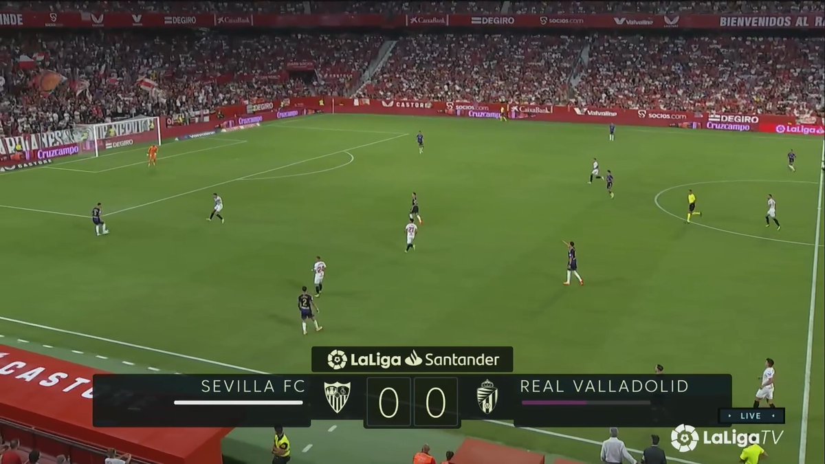 Full match: Sevilla vs Real Valladolid