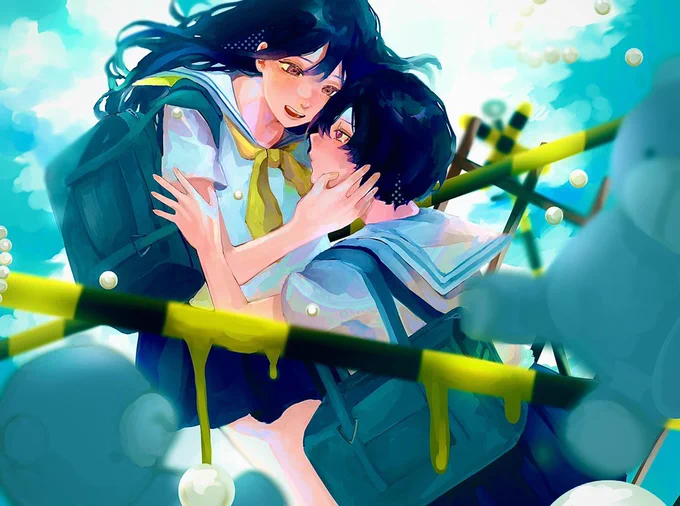将来フォロワー30万人になる女です。フォローして下さい( •́ .̫ •̀ )全反応巡回します #絵描きさんと繫がりたい  #絵柄が好みっていう人にフォローされたい  #夏の創作クラスターフォロー祭り 