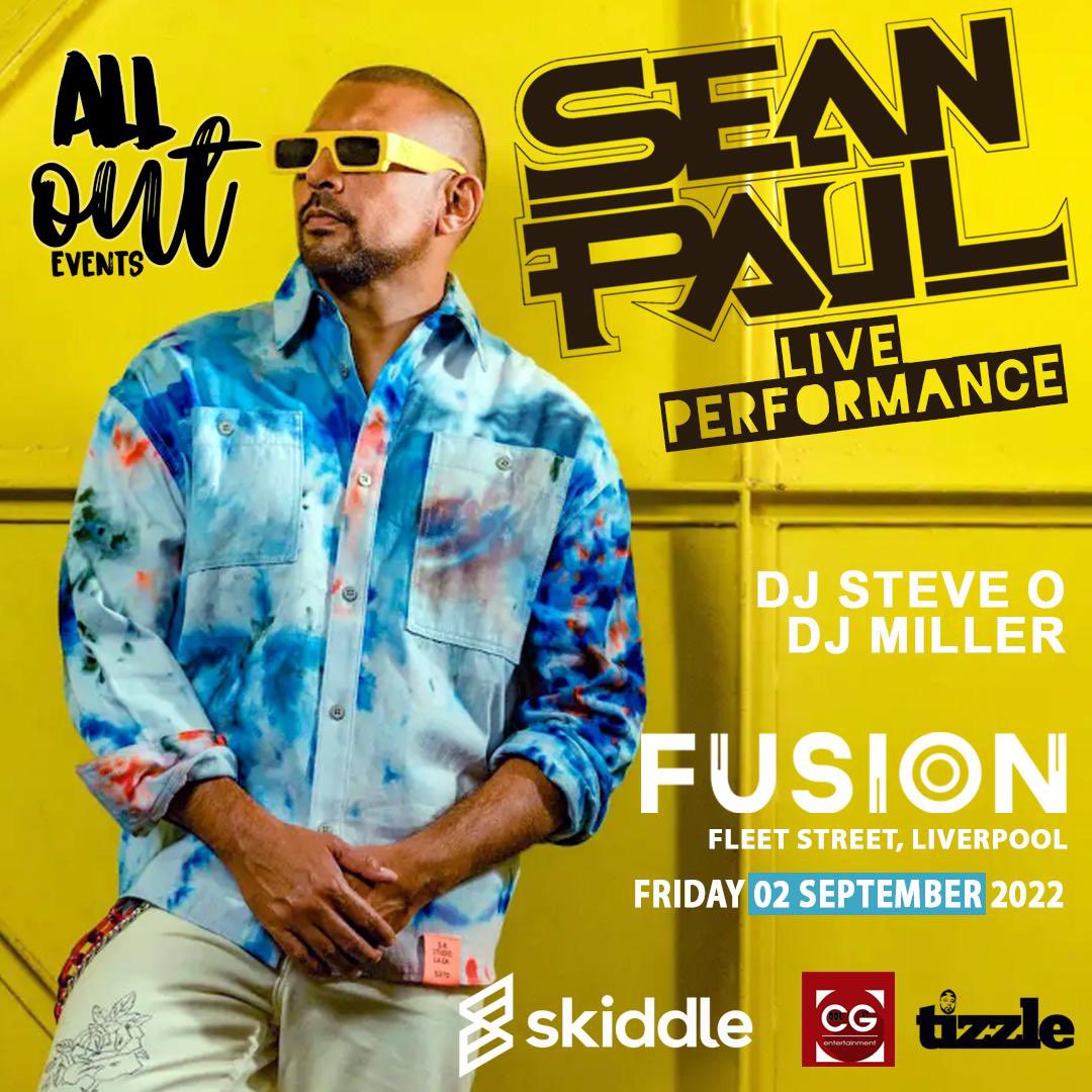 Sean Paul live in Liverpoool!!