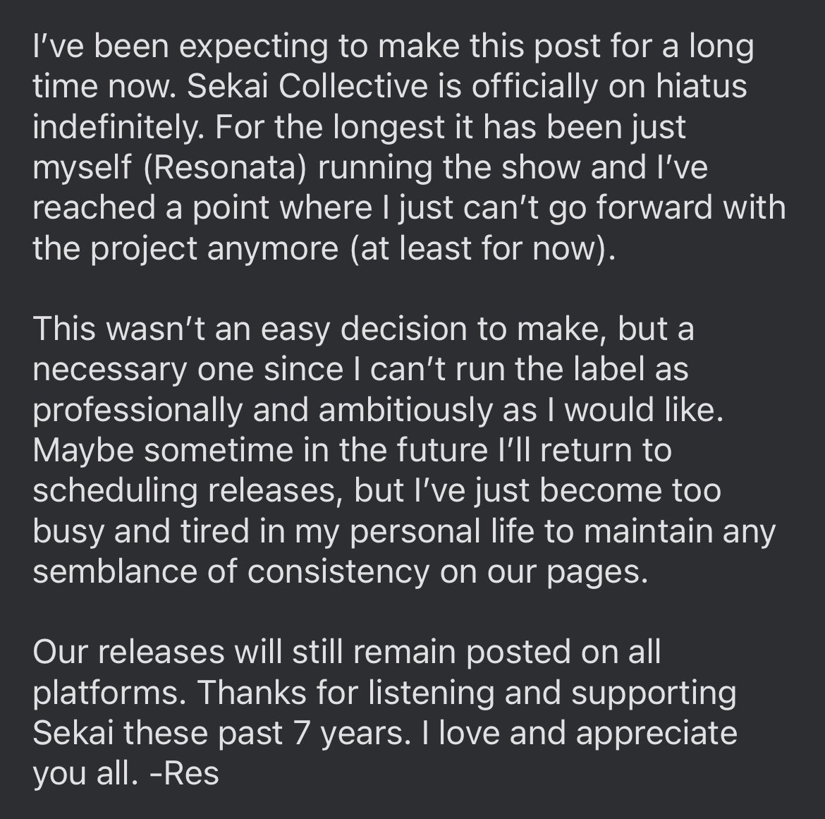 Sekai Collective (@sekaicollective) on Twitter photo 