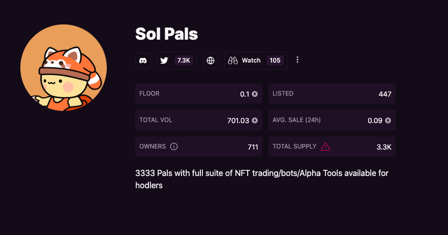 Sol Pals (SOLD OUT) tweet media