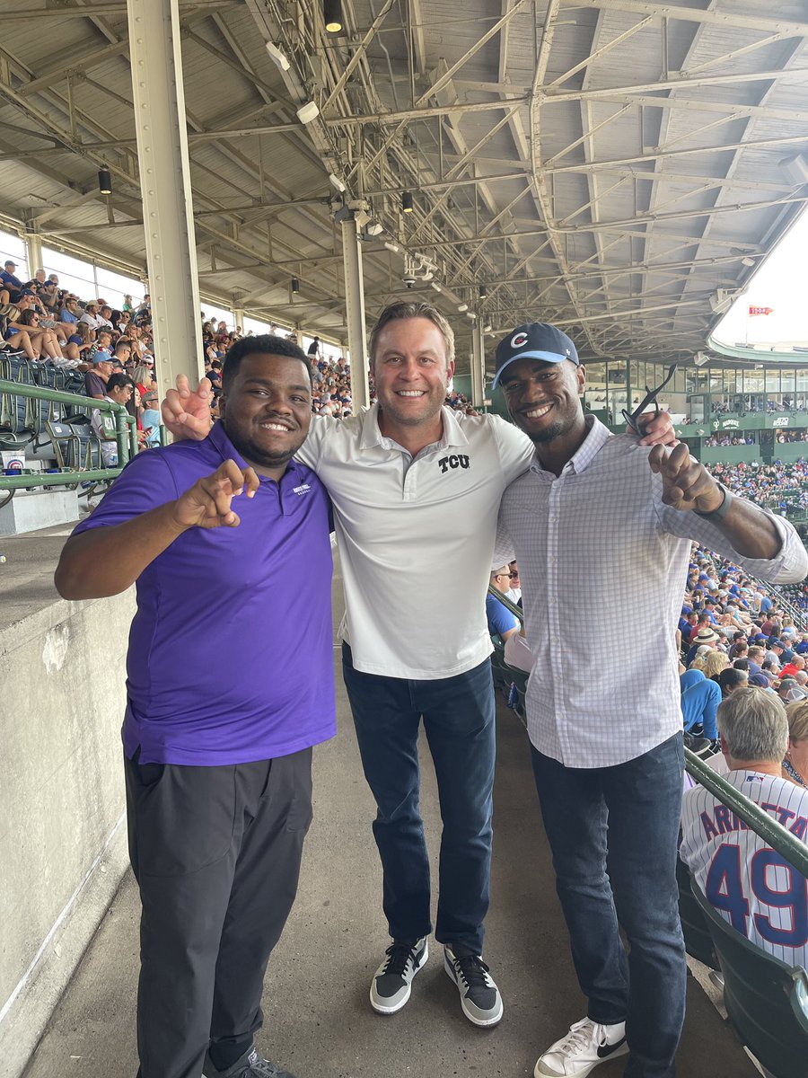 JDonati_SC's tweet image. Big day at Wrigley Field with a great group of Frogs‼️ 🐸🐸🐸🐸🐸🐸
#GoFrogs #GoCubsGo