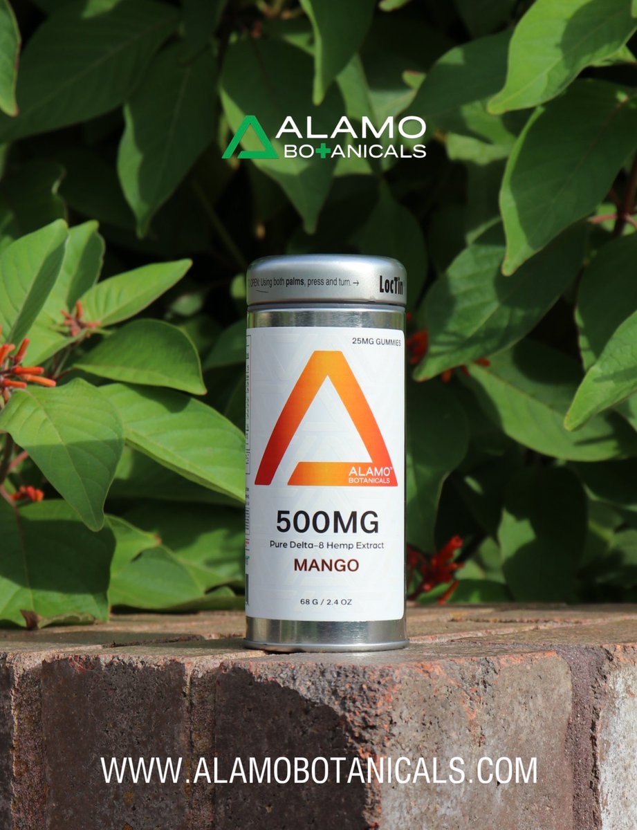 AlamoBotanicals's tweet photo. Chew.. chew.. be amazed! Delta 8 is just a chew away here at Alamo Botanicals! https://t.co/LrTYVrXpBG