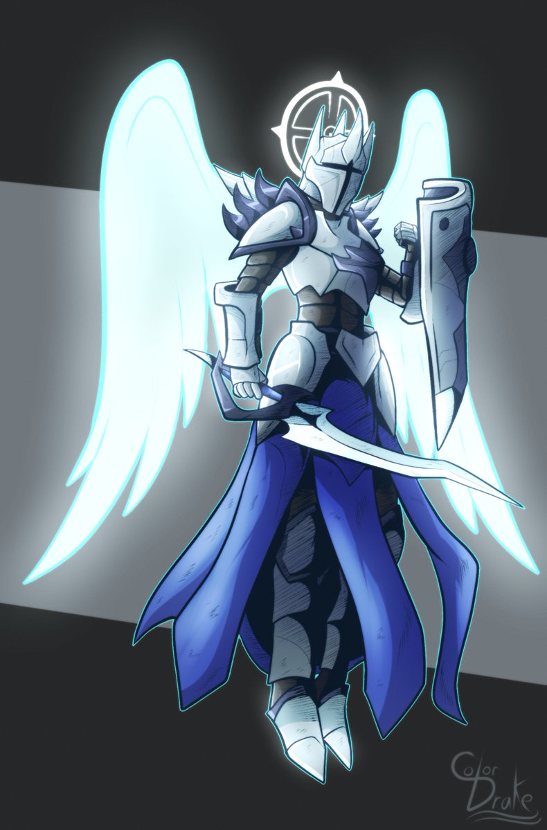 ColorDrake's tweet photo. -Spear of Holy fire, Heldric , Shield of Light, Avery-
#DnD #5edition #Angels https://t.co/pAyoorQMUO
