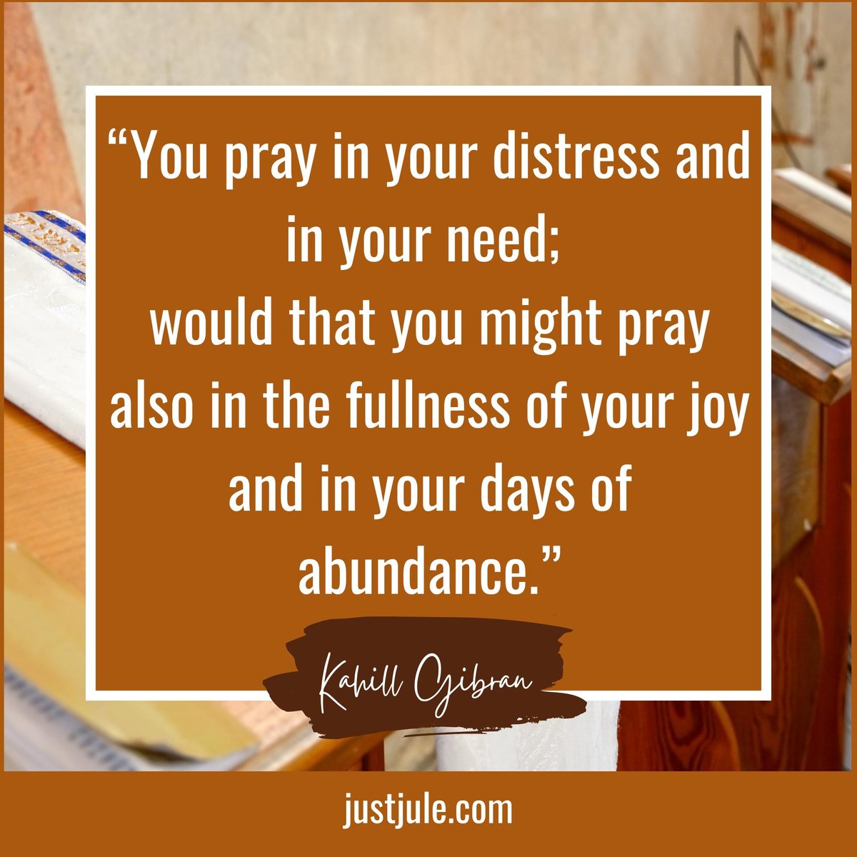 Jesusfaithhopel's tweet photo. “You pray in your distress and in your need; would that you might pray also in the fullness of your joy and in your days of abundance.”
― Kahill Gibran
https://t.co/t5D5Jnq7NF
#quotes, #prayerquote, #prayer, #praying, #pray, #quotesdaily, #sayings, #religious, #spiritual https://t.co/i7yQFl85yP