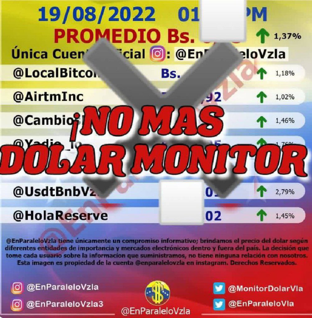 MarialciraMatuT's tweet photo. #NoMásDolarMonitor https://t.co/f2jsyVtxWy