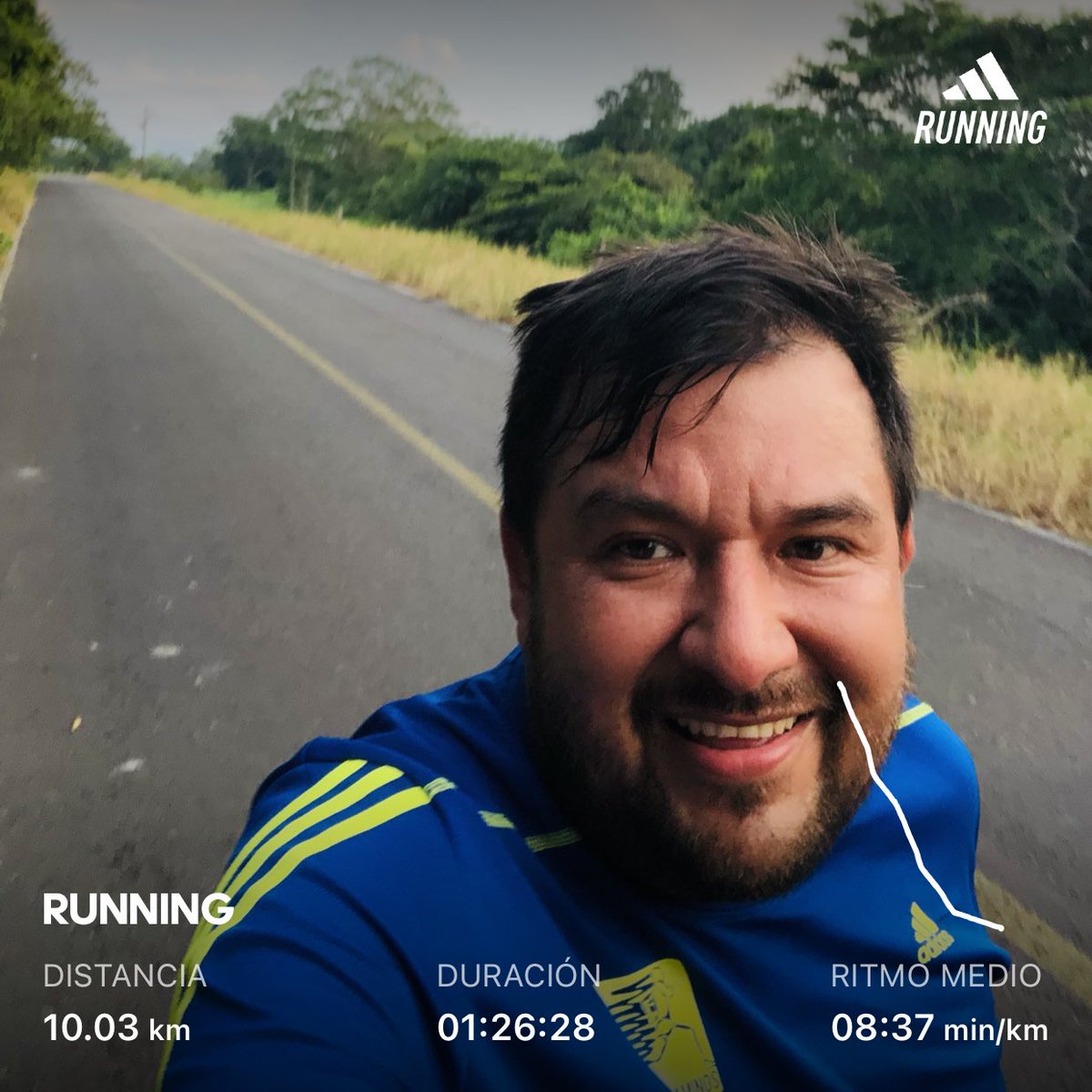 Es viernes y el cuerpo lo sabe. Estoy de regreso en los 10 km #yoelegicorrer #running #runners