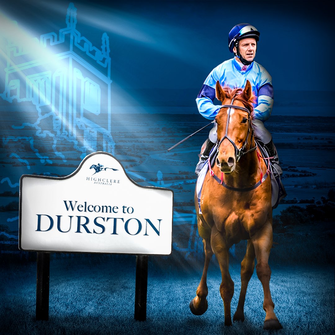 HighclereAUS's tweet photo. RACING AT RANDWICK || π
Durston
Race 6 @ 2.25pm
Group 3 ACJC Premierβs Cup over 2000m
Barrier 6
Jockey: @AndrewAdkins103
Trainer: @cwallerracing
#highclereracingaustralia #horses #races #thoroughbreds #goodluck #durston #chriswallerracing #randwick https://t.co/RQZ308vASX