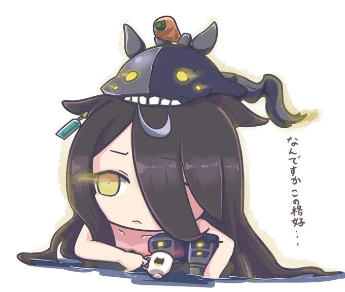 #夏休みはマンハッタンカフェのイラストが増えるらしい不機嫌顔しか描いてない 
