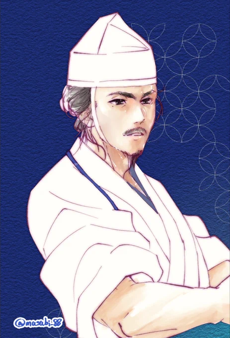 八田殿のラフを描いてたんだけど楽しくてずっと描いてたい。でも、予定あるからお家を出なくちゃ……(前回、あげきれなかったので貼っとく) 