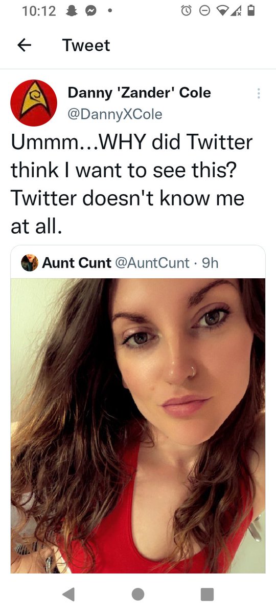DannyXCole's tweet photo. Ummm...WHY did Twitter think I want to see this?
Twitter doesn't know me at all. https://t.co/EsDaExOEtb