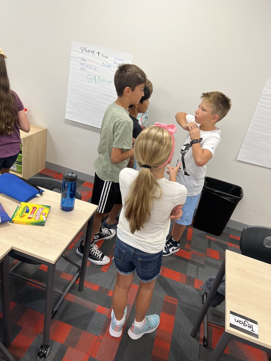 Christensen4th's tweet photo. Was inspired after creating team resumes with my coworkers that I had my students create ones with their group members! They did such a great job! #sd113a #centralcards https://t.co/2DmUaPmD9U