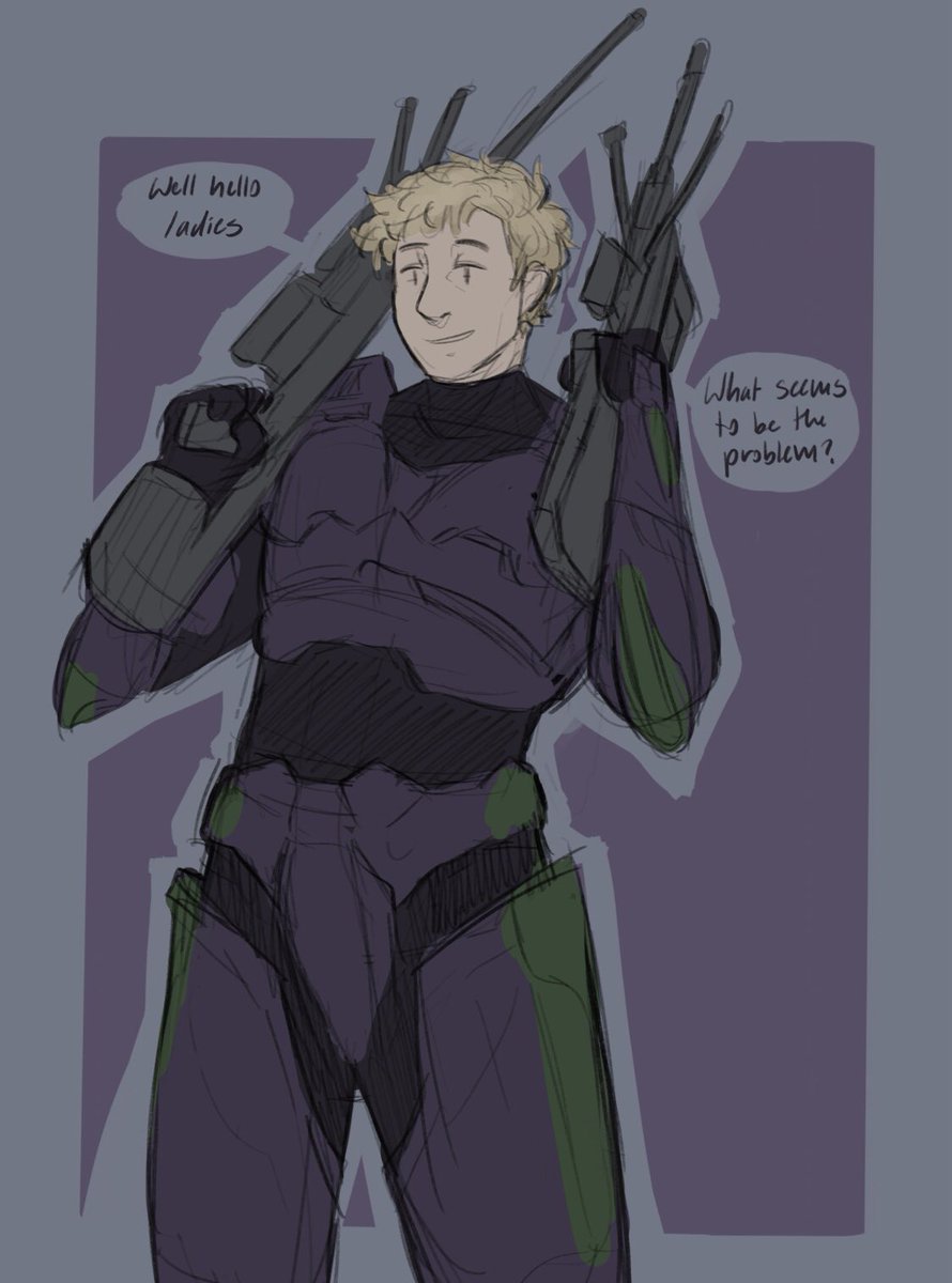 scaleddoves's tweet photo. i also do rvb things for anyone that doesn’t know me. it’s a disease.
#rvb #redvsblue #dextergrif #agentyork #agentnorth https://t.co/cTFd4Pmf5T