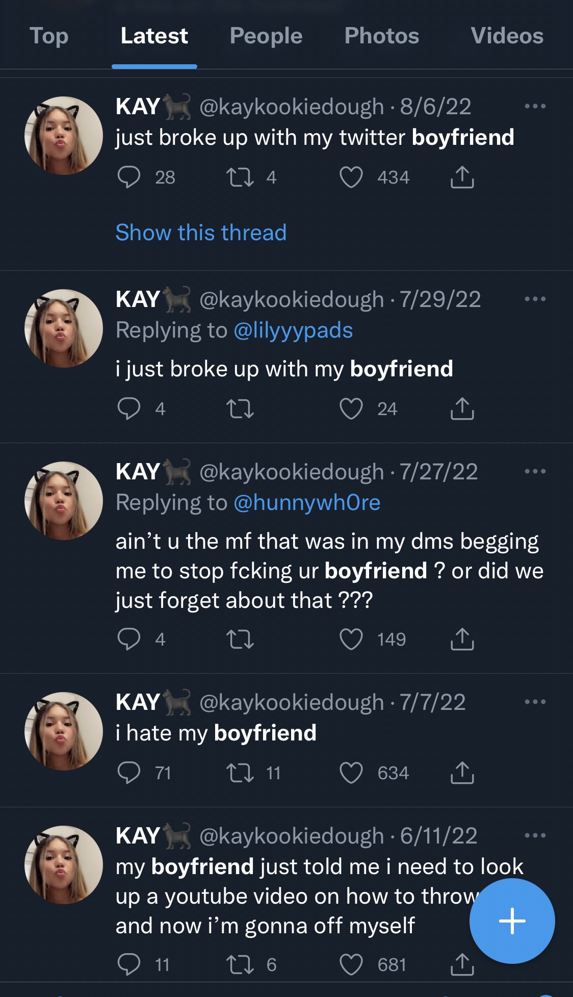 Classify 😼 on Twitter: "@kaykookiedough All women do is lie https://t.co/Yk6d9yewzx" / Twitter