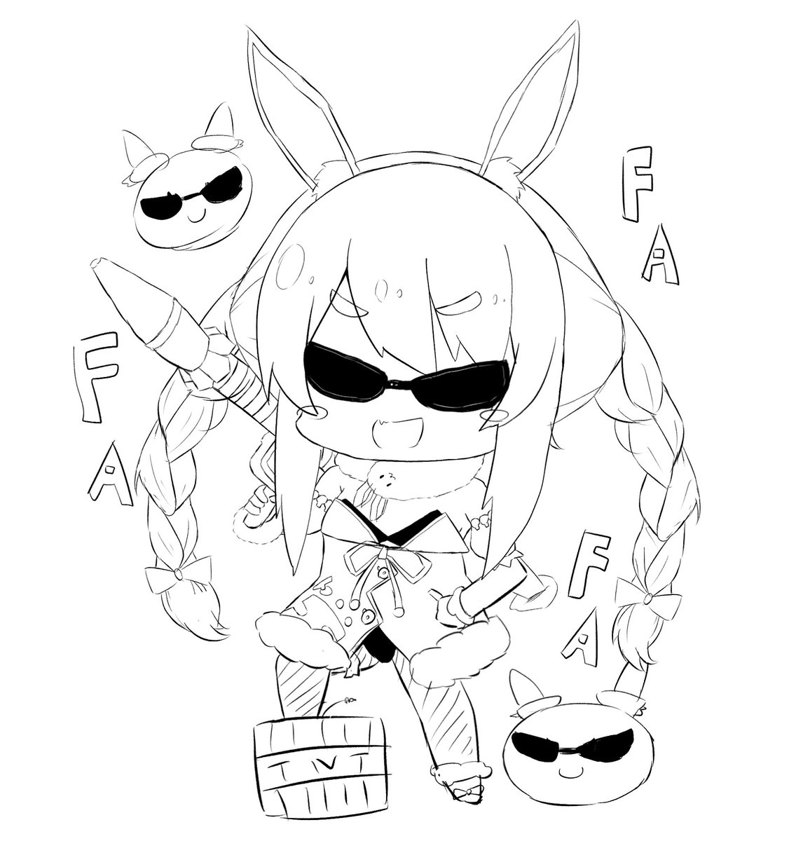アクキーかアクスタの案です
FAFAFAww 