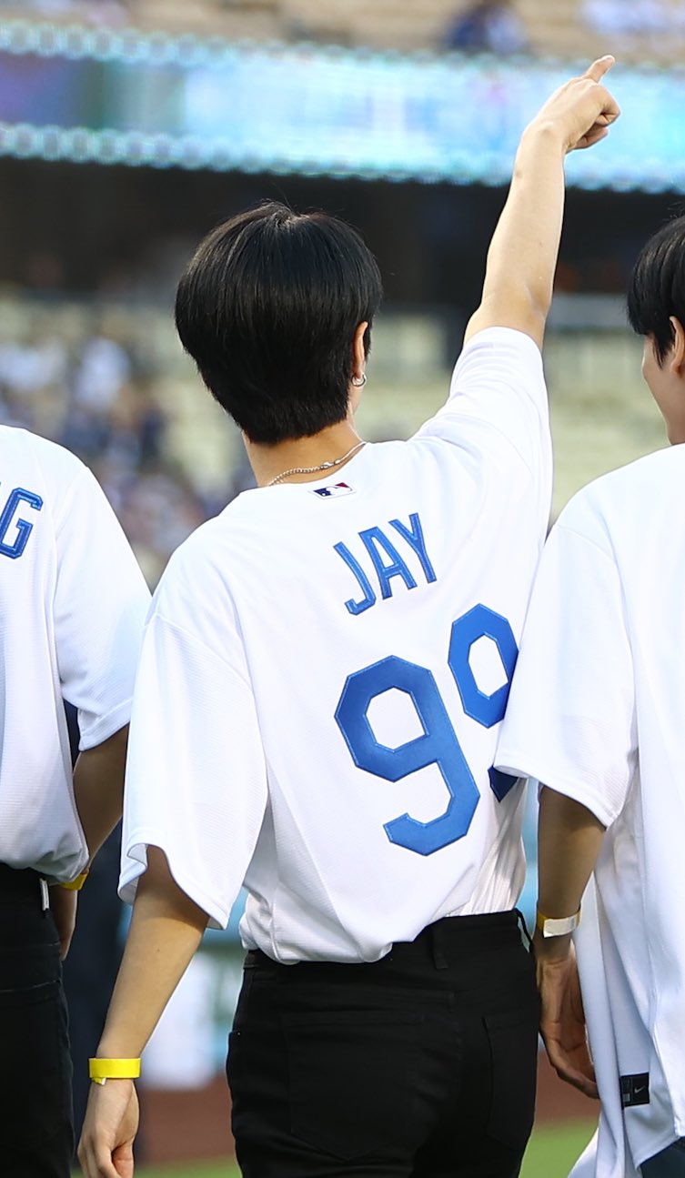 ENHYPEN ベースボールユニフォーム　JAY Weverse ENHYPEN Image - ENHYPEN HEESEUNG & JAY & NI-KI