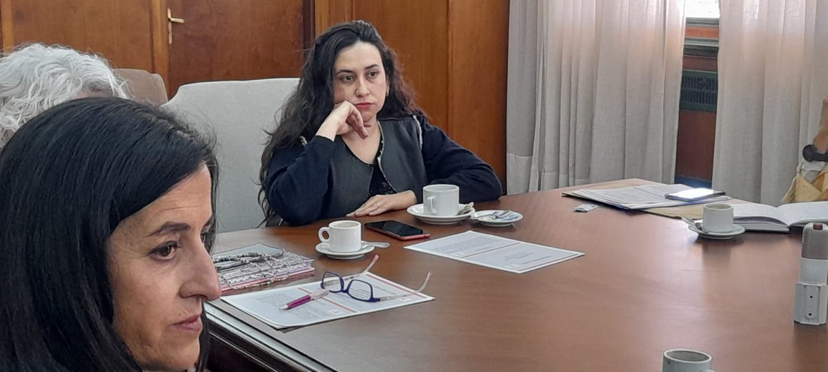 📣 Mesa de trabajo "una cita con la vida" junto a referentxs de Salud provincial, área de Género de Alvear, San Rafael y Malargüe, lalcec y osep planificamos actividades para concientizar durante #octubre sobre #CancerdeMamas <a href="/MinSaludMza/">Ministerio de Salud y Deportes</a>