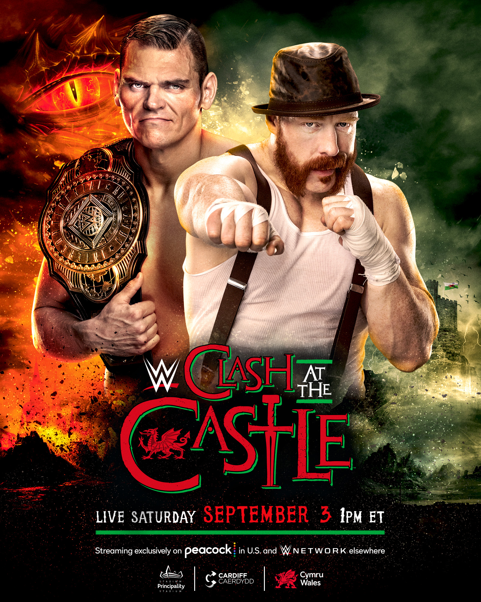 Clash At The Castle Match Card Template Clash At The Castle Match Card Template