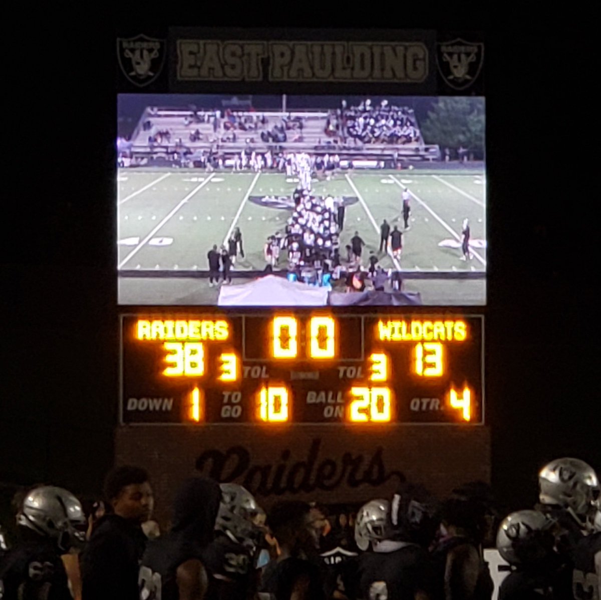 EPHS Raider Football TD Club (@ephs_raidersfb) on Twitter photo Raiders on top over the Wildcats, 38-13! #FireTheCannon
<a href="/EPStudentsec/">EAST PAULDING STUDENT SECTION🏴☠️</a> bringing the noise! #Blackhole Raiders on top over the Wildcats, 38-13! #FireTheCannon
<a href="/EPStudentsec/">EAST PAULDING STUDENT SECTION🏴☠️</a> bringing the noise! #Blackhole