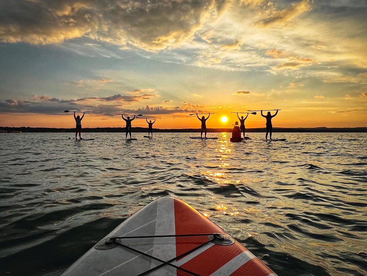 CourtneyLWelch's tweet photo. The best kind of board meeting keeps things moving forward. #PureMichigan https://t.co/e4pnligtVL