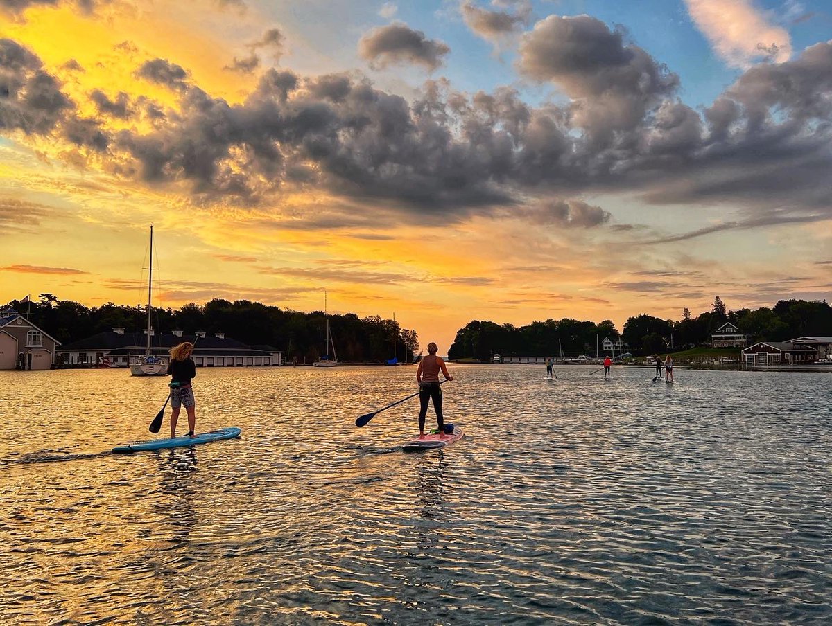 CourtneyLWelch's tweet photo. The best kind of board meeting keeps things moving forward. #PureMichigan https://t.co/e4pnligtVL