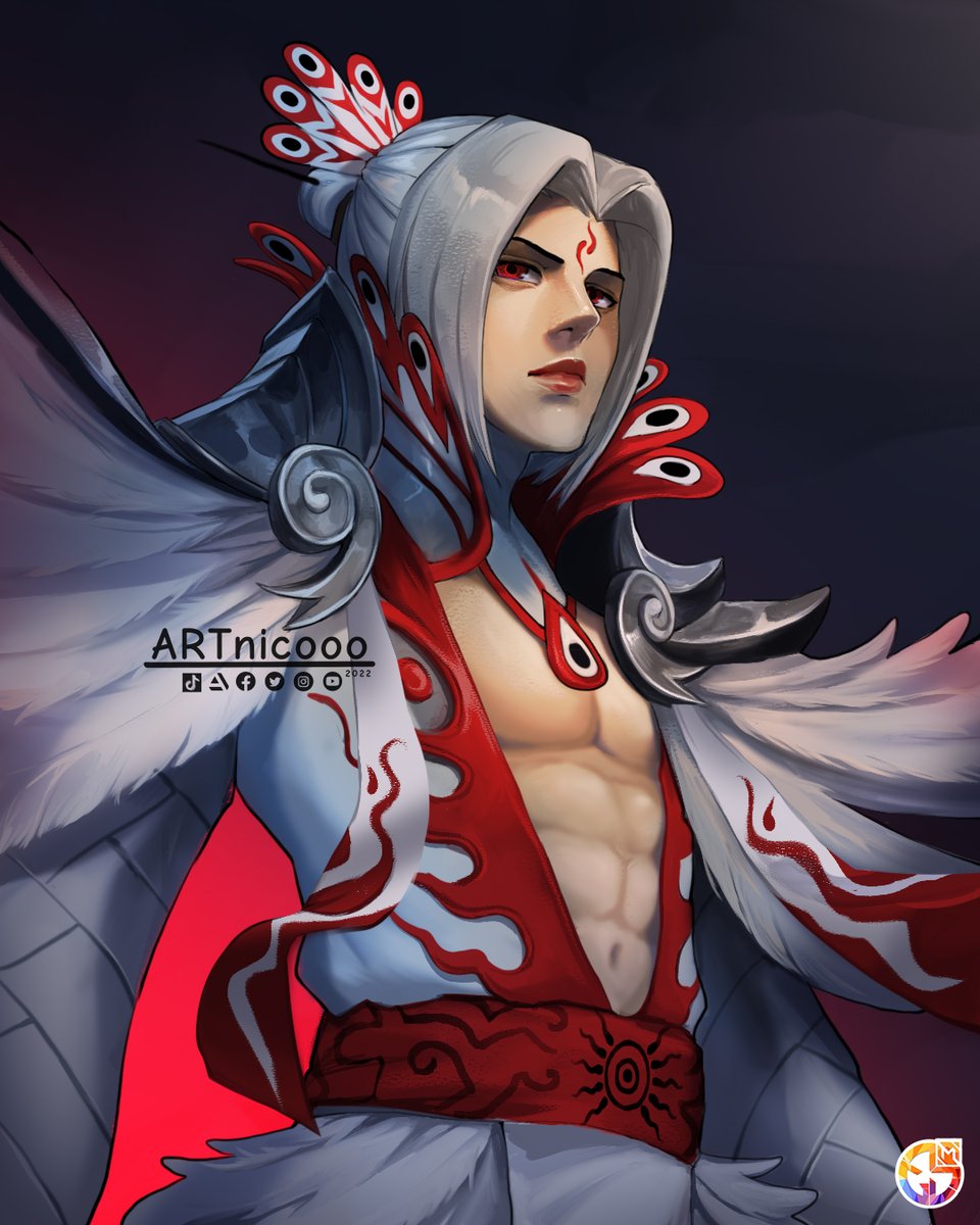 ARTnicooo's tweet photo. Ling "Lord Shen" skin fan art
MLBB x KungFu Panda collab
#ARTnicooo #ling #mlbb #fanart #kungfupanda #Artist #illusrtationart #DigitalArtist #Character https://t.co/f0QIT8LeI8