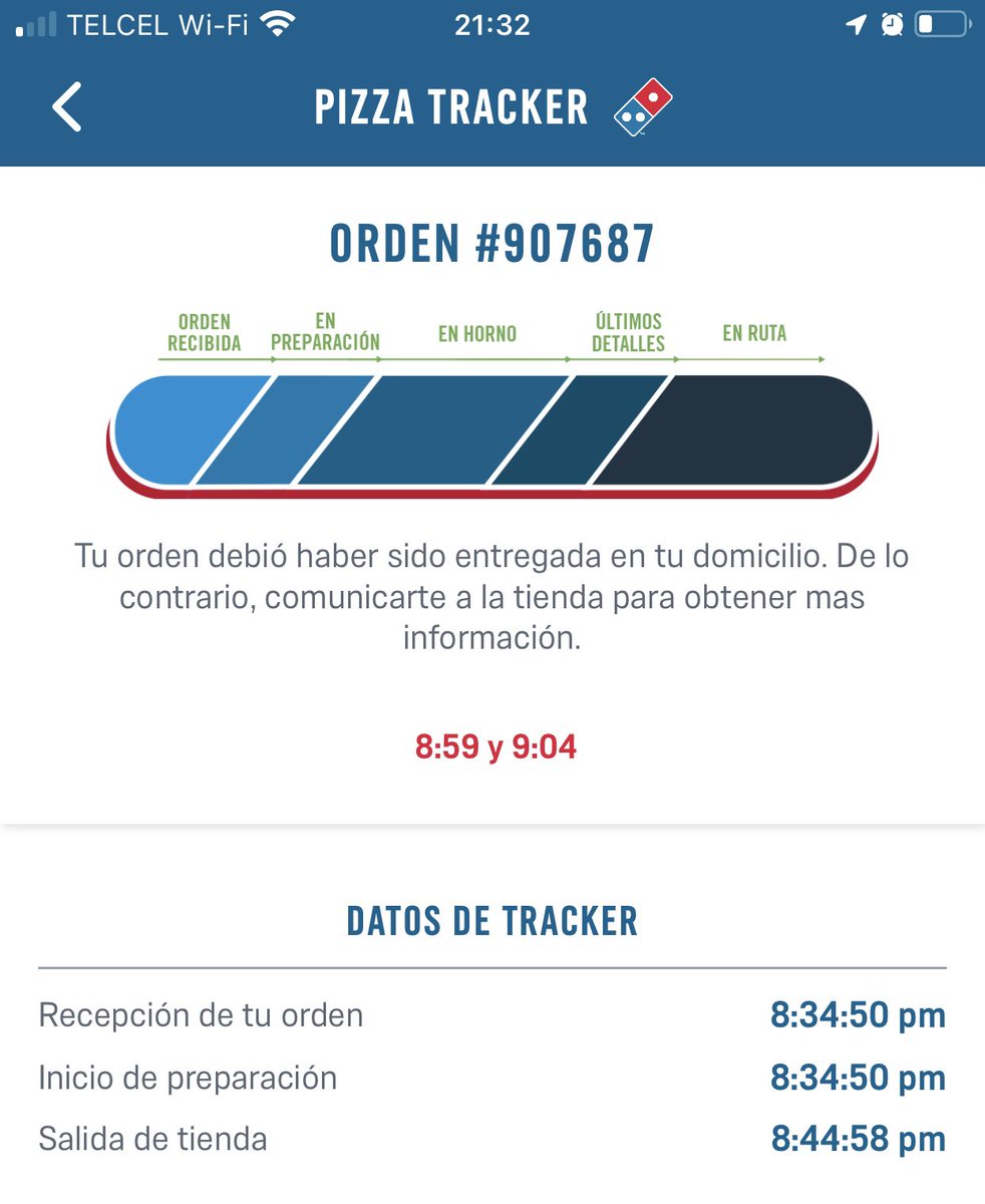 chemalodias's tweet photo. @dominosmx  y no es la@primera vez, una hora tarde… https://t.co/0wperjGd0v