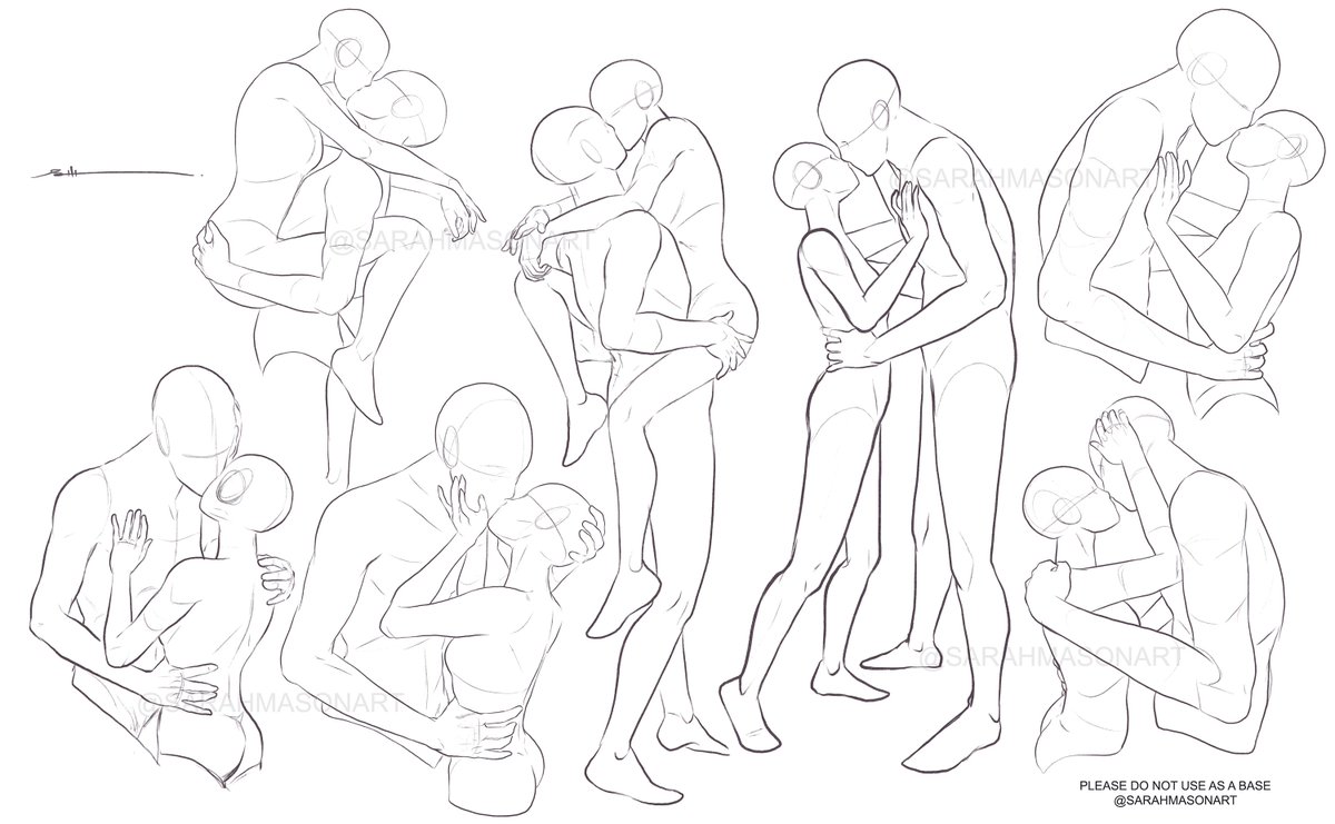 I miss kissing my boyfriend so I am drawing people kissing instead. 🥹, image size:1200x741