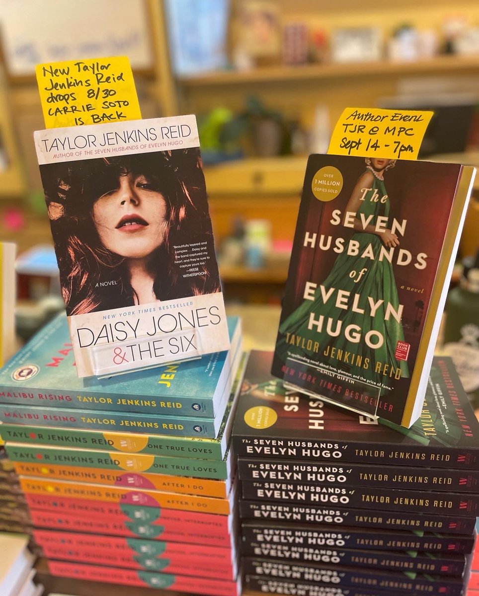 kathcald's tweet photo. Taylor Jenkins Reid is returning to Oakland to discuss her new book, CARRIE SOTO IS BACK with Oakland’s own bestselling author Jasmine Guillory at Montclair Presbyterian Church on Wed, September 14 at 7:00 

https://t.co/OPXlFEuGyg
⁦@tjenkinsreid⁩ ⁦@GreatGoodPlace⁩ https://t.co/dcGH243jh7