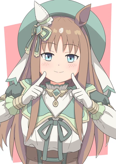 #夏休みはグラスワンダーのイラストが増えるらしい 