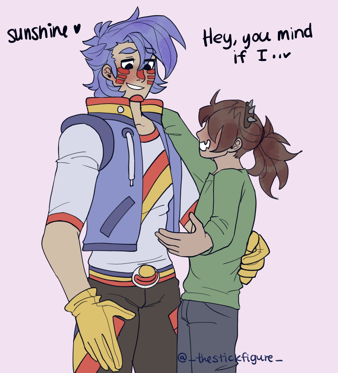_StickFigure_'s tweet photo. Man, I don't think I'll be over this man ever. He's so unnecessarily thicc and I love him. 
#SunnyDayJackFanart #SunnyDayJack https://t.co/aciTO7Na8m