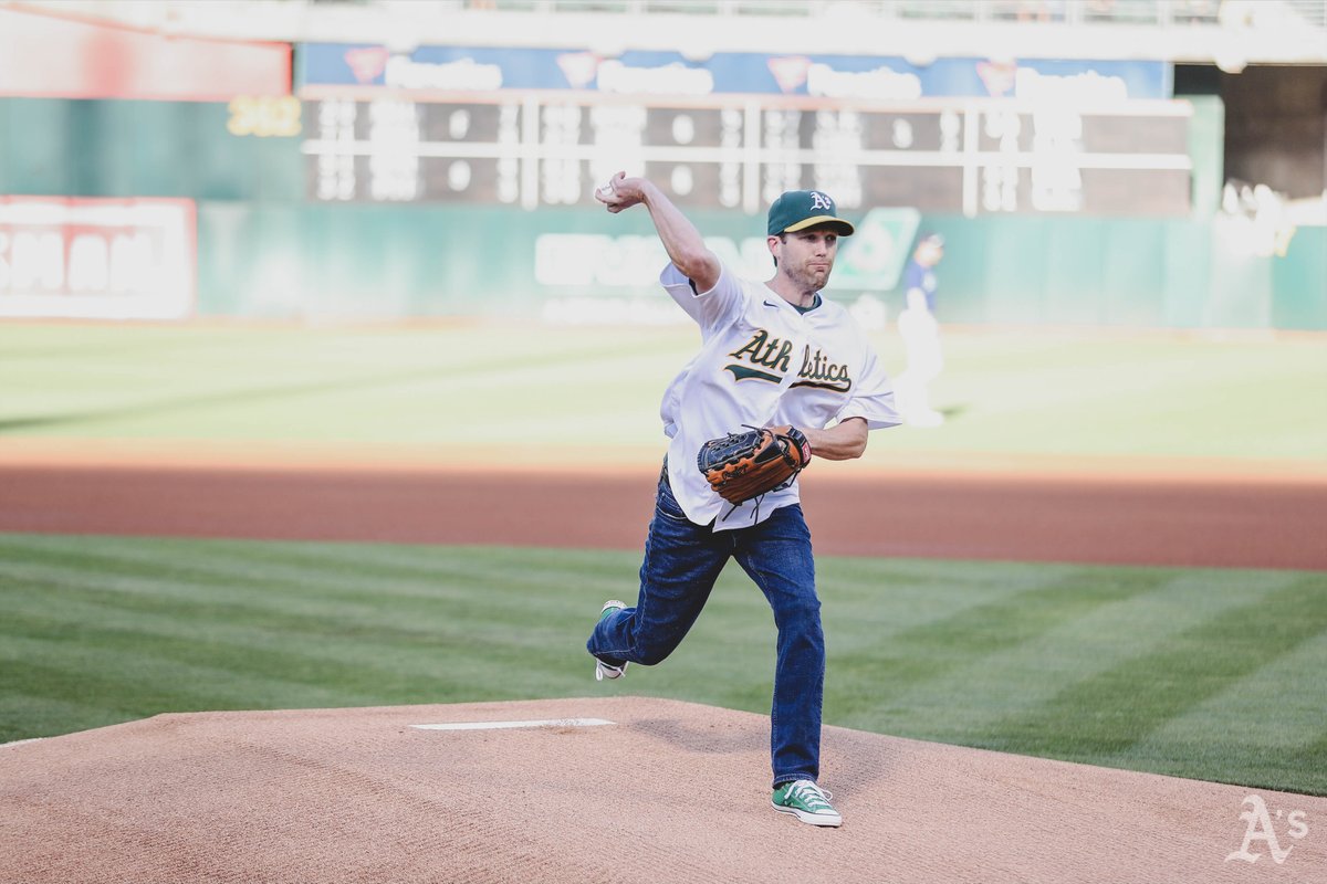 Athletics's tweet photo. We're excited to welcome several Oakland A's Community Fund Broadcast Auction winners to tonight's game to enjoy their unique package experiences!

Thank you to auction donor Jason Suhrke for getting us started before tonight's game! #DrumTogether https://t.co/D6jrSpteFr