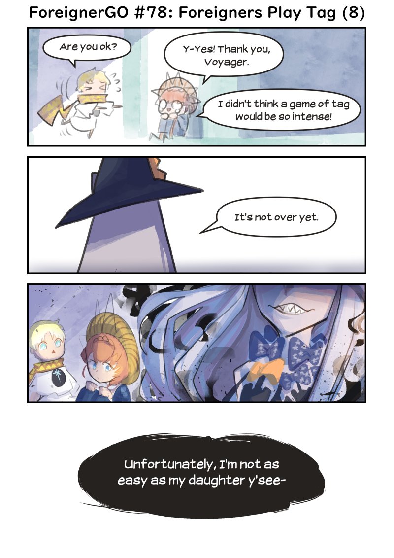 ForeignerGO #78: Foreigners Play Tag (8)
#FGO #フォーリナー 