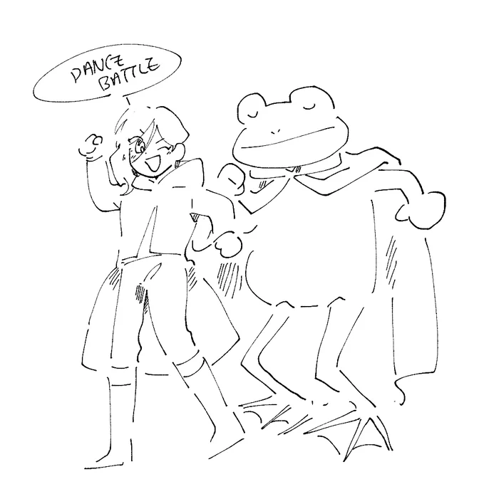 dnd dance battle with cho and sled 