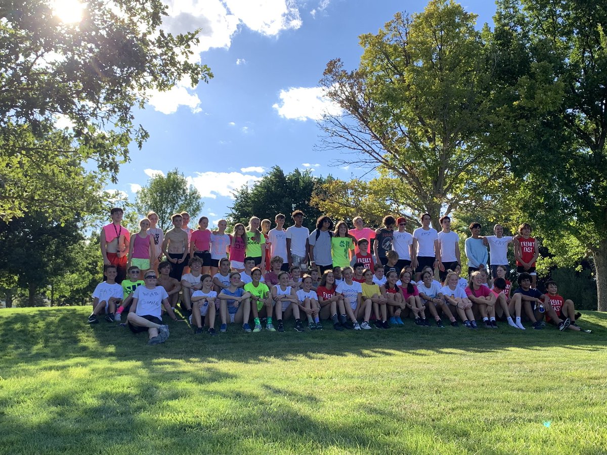 gering_xc's tweet photo. Great way to kick off the season with the annual 5k dinner run! https://t.co/ldpkdXyTla
