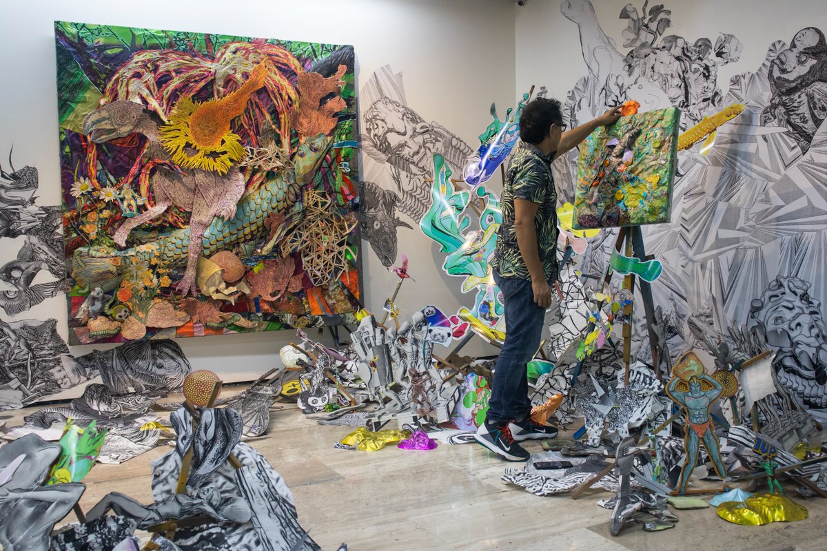 Gn !

One day i painted a river

#cryptoartist #contemporaryart #NFTCommunity