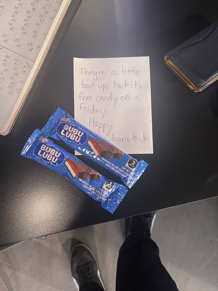 wxpatpete's tweet photo. When one of your colleagues leaves treats in the weather center…
A great way to end the week!!!
#thanksray
#bubululu
#mexicancandy https://t.co/3a5Zjl7c35