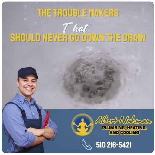 plumbingiscool's tweet photo. Prevent clogged drains by watching what goes down the drain! Get help with your drains today call 510 216-5421 or click https://t.co/zlFuHNh7Bf #draincleaning #preventclogs #plumbing #plumbingrepair #plumbingtips #plumbingemergency https://t.co/78PDkopX2e