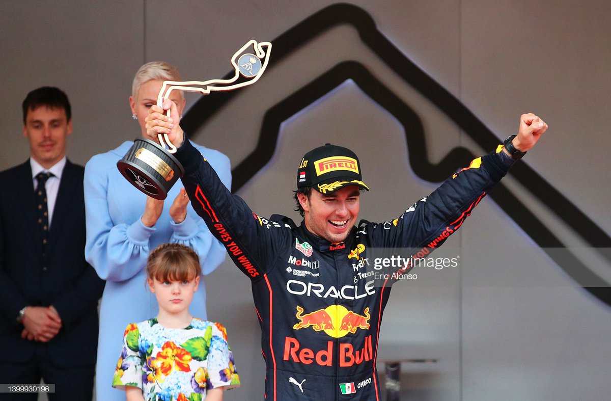 checotivation's tweet image. Appreciation post for Checo's Monaco achievements - podium with a midfield team, win with a top team, both in mixed &amp;amp; tricky conditions 👑👑