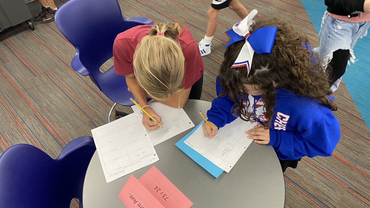 MisterNeidert's tweet photo. 6th grade mathematicians love scavenger hunts… and a little computation practice never hurts #greatatlake #mtbos https://t.co/xmw30KRzMk