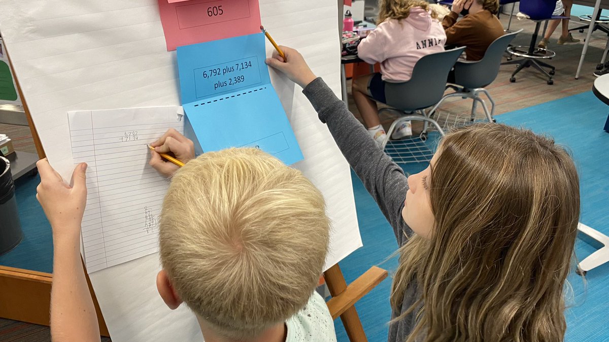 MisterNeidert's tweet photo. 6th grade mathematicians love scavenger hunts… and a little computation practice never hurts #greatatlake #mtbos https://t.co/xmw30KRzMk