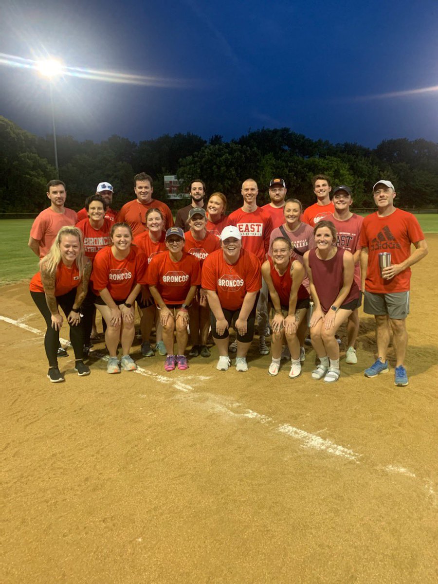 Welp, the Bad News Broncos didn’t win the championship kickball league like we did last year, but we had SO much fun! #BroncosIgnite #EastBroncos