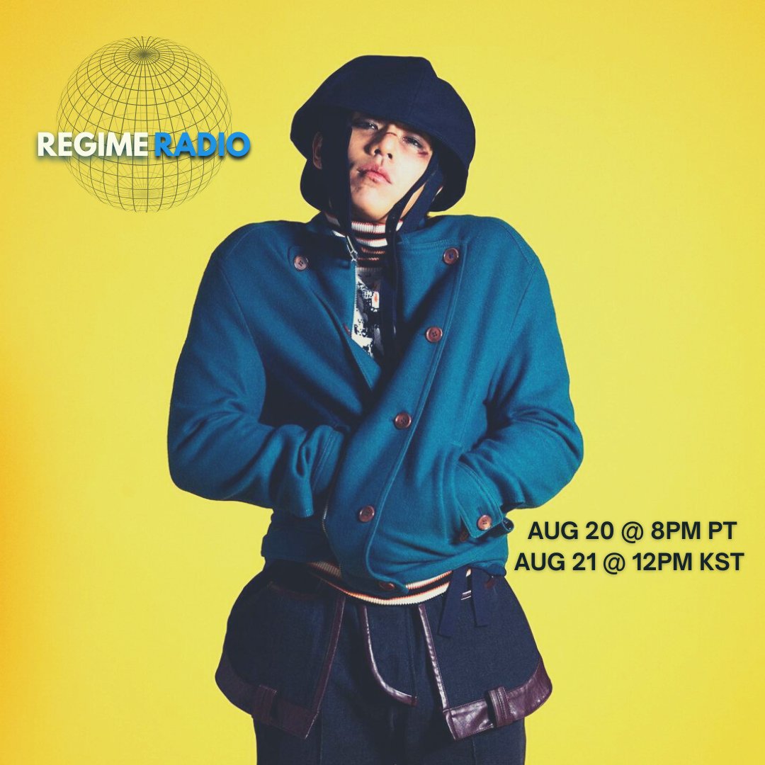 DPRIANarchive's tweet photo. Tomorrow we'll be having an evening edition of #REGIMERADIO on Aug 20 @ 8PM PT / Aug 21 @ 12 KST! I'll be playing #DPR and Korean-related music. Come chat with us when we go live in the Spaces link below! 🌐 https://t.co/wr2K6R84hH