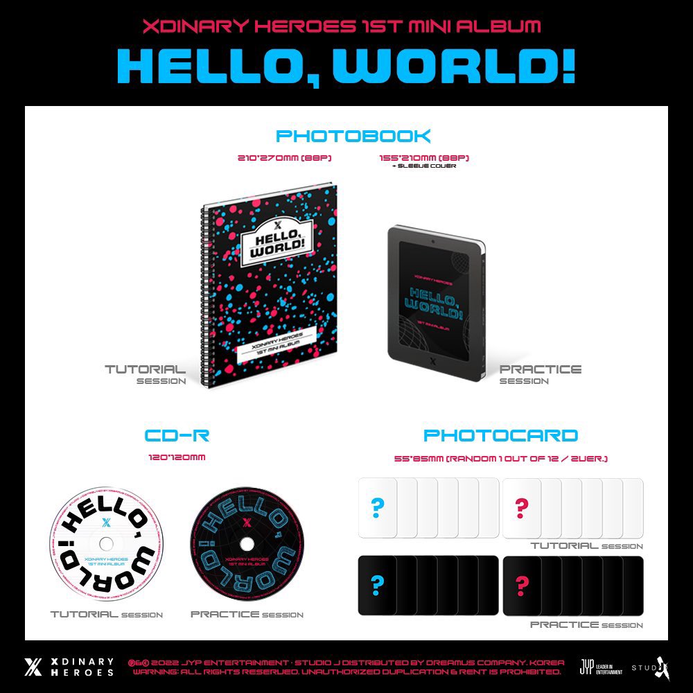 xheroestore's tweet photo. พร้อมส่ง Xdinary Heroes - Mini Album Vol.1 [Hello, world!] 👾

♡ราคา 550.- 
♡(สินค้ารอบพรี)ลุ้นพรล.ทุกอัลบั้ม
♡gift : framecard 

สั่งซื้อ : https://t.co/upDPksFphd

#ตลาดนัดXdinaryHeroes #ตลาดนัดXH #ตลาดนัดเอ้กฮี https://t.co/stuiBa7OMI
