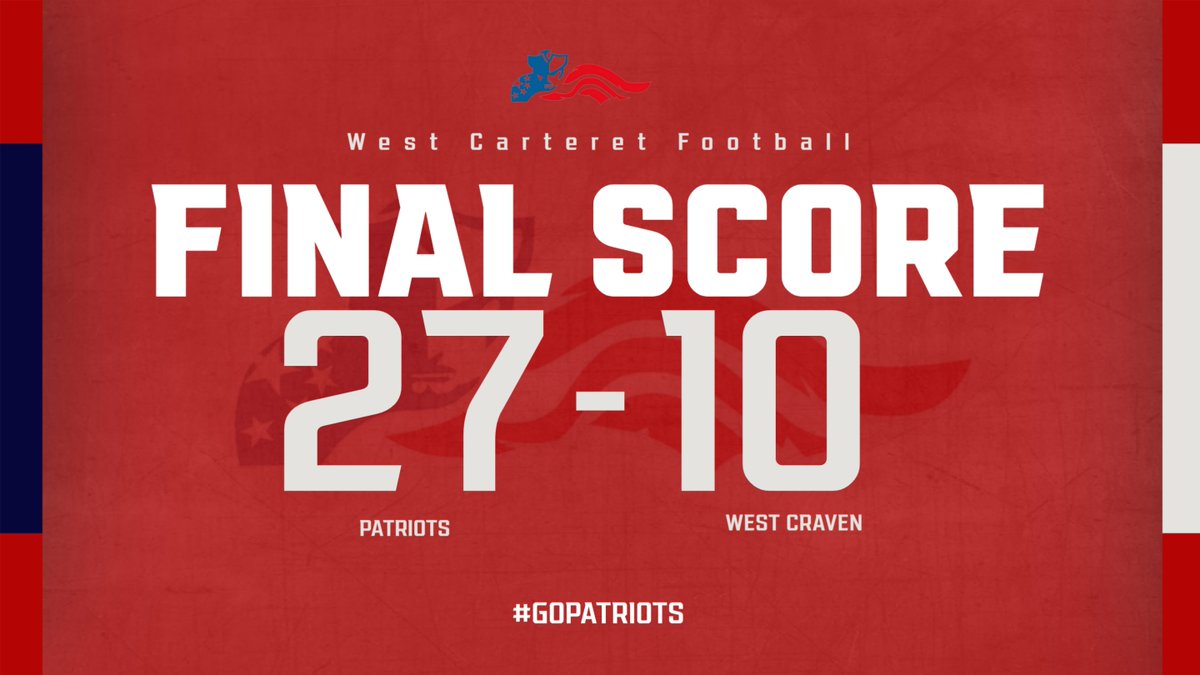 HUGE WIN TO START THE SEASON! #LetsGO #PatriotPride