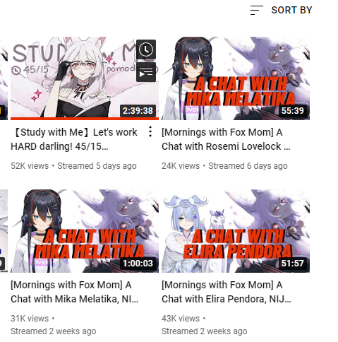 Videosphere12's tweet photo. @NinaKosaka Not sure if you realised, but the video in the top right seems to be using the wrong thumbnail :) thought I'd let you know. https://t.co/g9nHpzHxrX