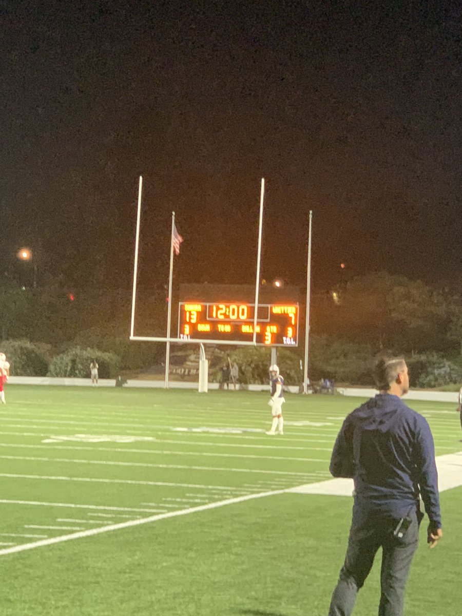Sonora_Baseball's tweet photo. Sonora up on Whittier 13-7, halftime! Supporting the team and new AD!@fjuhsd @sohsathletics @sonoracheer_g @SOHS_APSA @SteveFryer @James_Escarcega https://t.co/loovQOlCAC