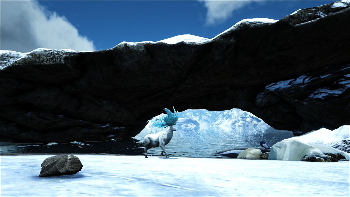 wowegoo1's tweet photo. Cold on Antartika #arksurvivalevolved #ark #gaming #gamer #dinosaur #survivetheark #playark #pcgames #arkmap #arkmaps #survival #game #dino #arksurvivalevolvedmap #arkmodded #youtube #arkpc #antartikamap #survivalgame #UE4 @ZenRowe @ComplexMinded https://t.co/vJk19NtPUv