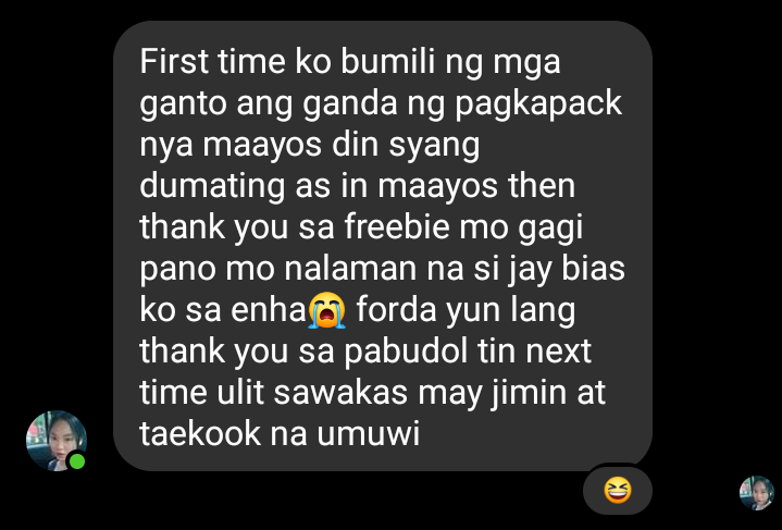 vyoutifullyours's tweet photo. Thank u so much sa trust🫶🏻

#jeykeyproofs https://t.co/4rSHZkUU8E